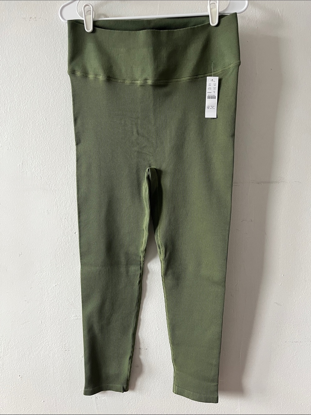 J. Crew Olive Green High-Rise Leggings